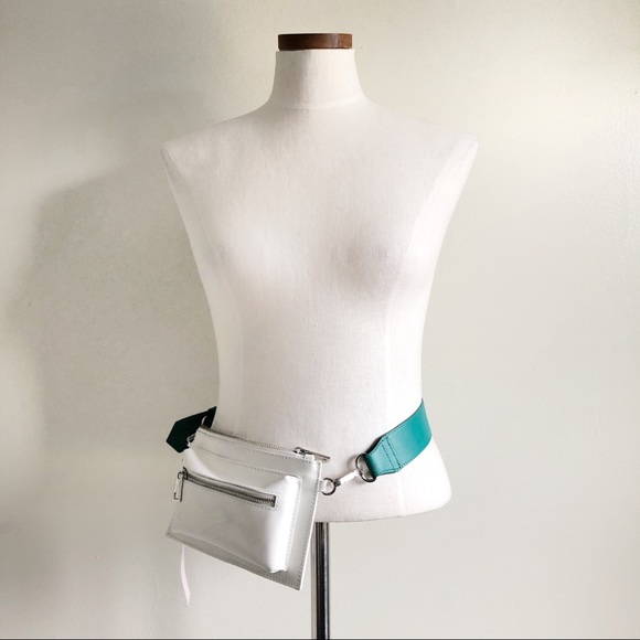 free people leather fanny pack